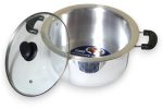 Alu Pani Pan with Glass Lid_10Ltr - Image 2