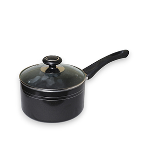 NS Milk Pan with Glass Lid_Ash_16cm