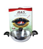 Alu Karai With Glass Lid_28cm - Image 2
