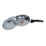 SS Frypan 3 layer with Glass Lid_24cm