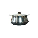 Alu Lily Pan with Glass Lid_8Ltr_IB - Image 2