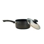 NS Milk Pan with Glass Lid_Ash_16cm - Image 2